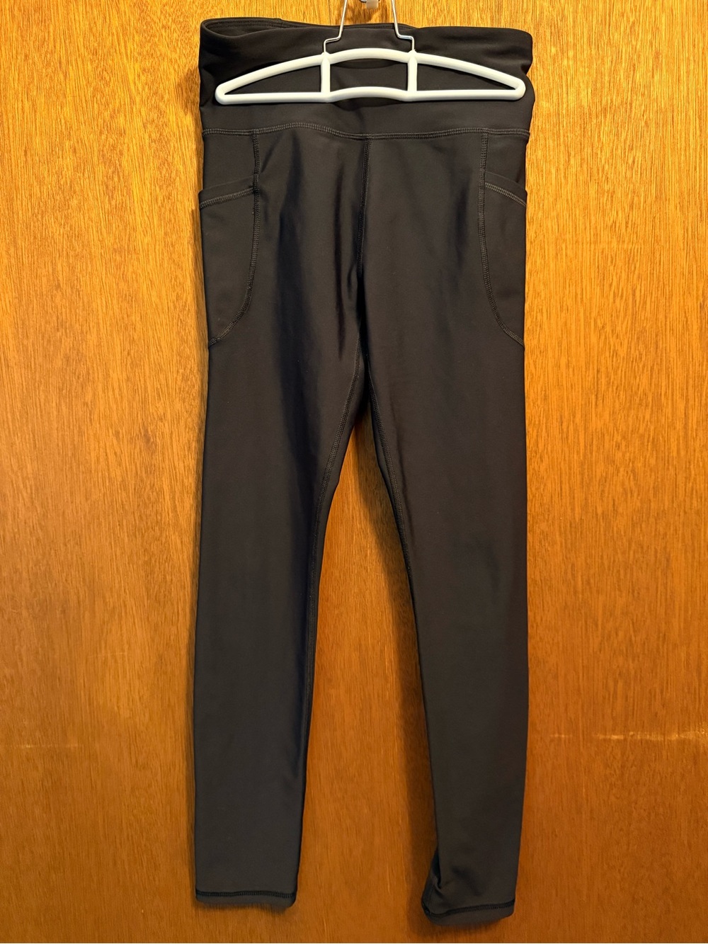 Old Navy Active Powersoft High Rise Leggings Girls XL (14-16) Black Pockets